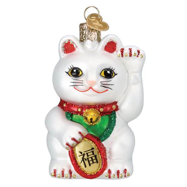 Item 425689 Lucky Cat Ornament