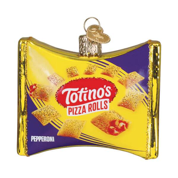 Item 425727 Totinos Pizza Roll Bag Ornament