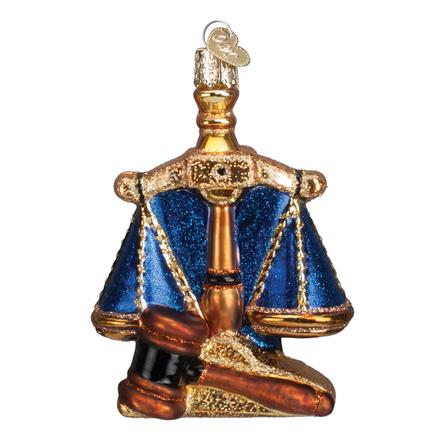 Item 425767 Scales Of Justice Ornament
