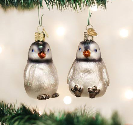 Item 425801 Penguin Chick Ornament