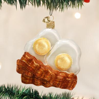Item 425827 Bacon and Eggs Ornament