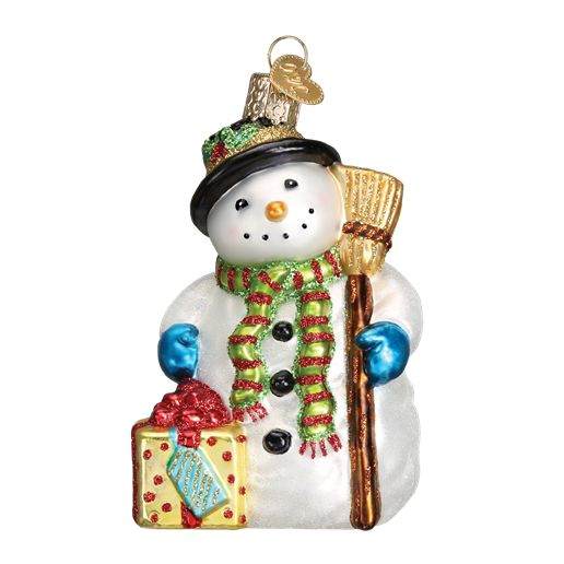 Item 425869 Gleeful Snowman Ornament