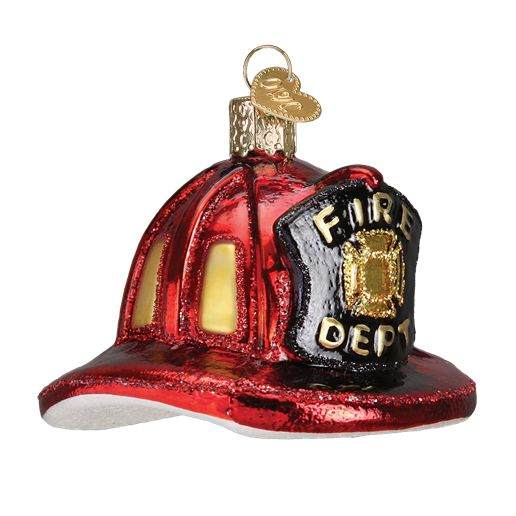 Item 425892 Firefighter's Helmet Ornament