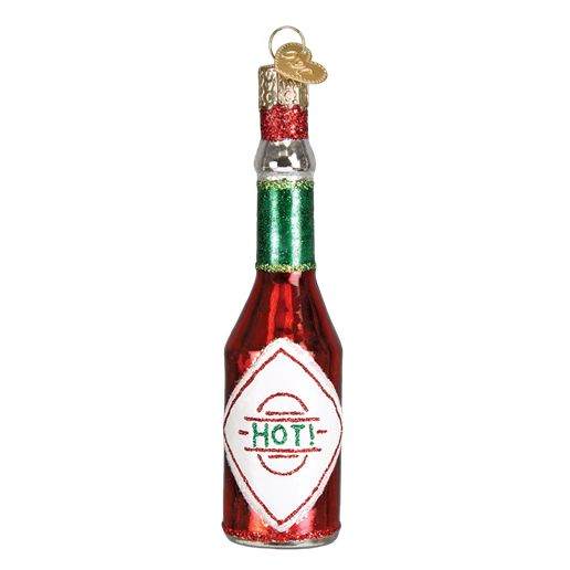 Item 425895 Hot Sauce Ornament