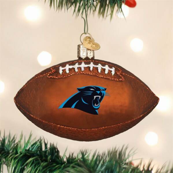 Item 425969 Carolina Panthers Football Ornament