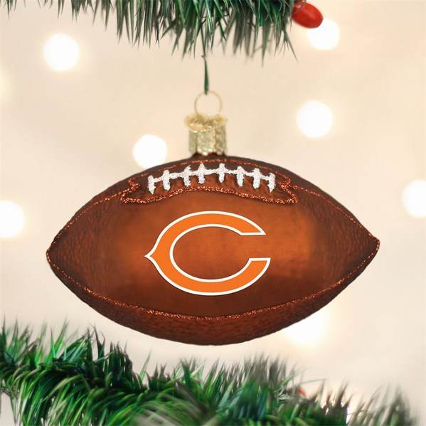 Item 425974 Chicago Bears Football Ornament