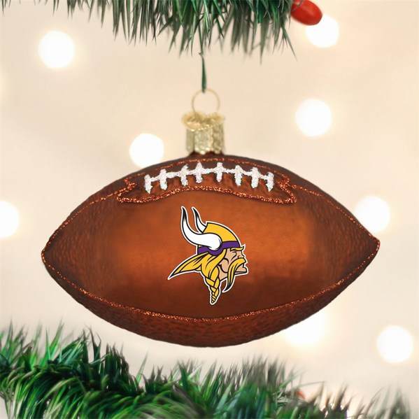 Item 426004 Minnesota Vikings Football Ornament