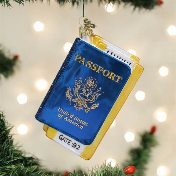 Item 426085 Passport Ornament