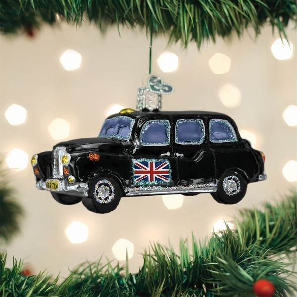 Item 426101 British Taxi Ornament