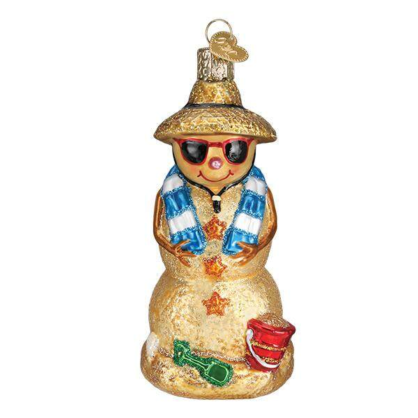 Item 426130 Sand Snowman Ornament