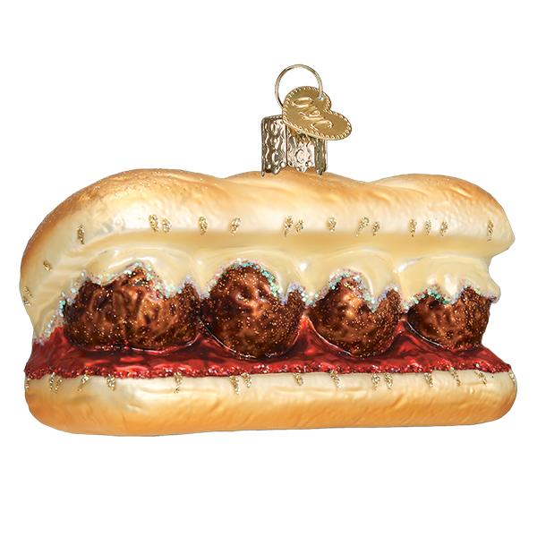 Item 426151 Meatball Sandwich Ornament