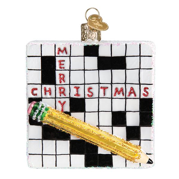 Item 426170 Crossword Puzzle Ornament