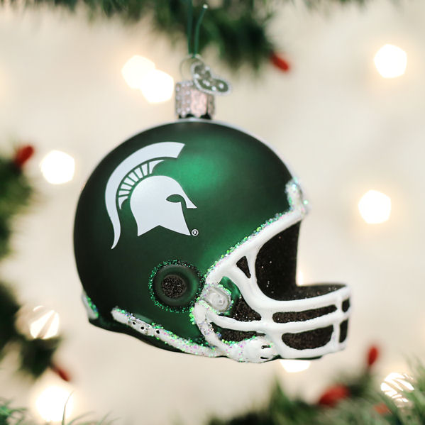 Michigan State University Spartans Helmet Ornament Item 426185 The