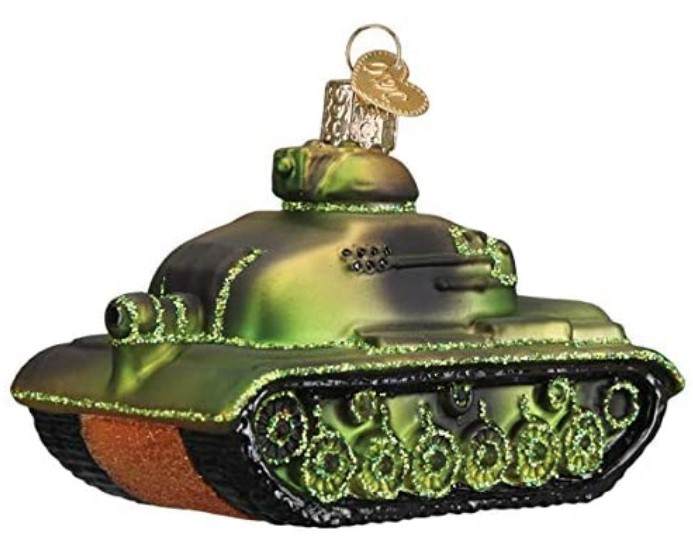 Item 426296 Military Tank Ornament