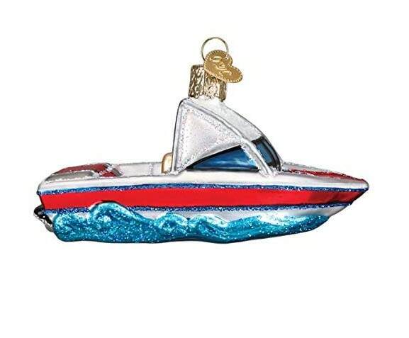 Item 426298 Ski Boat Ornament