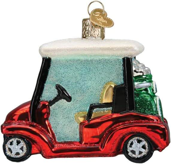 Item 426341 Golf Cart Ornament