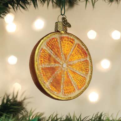 Item 426396 Orange Ornament
