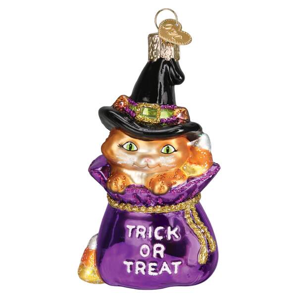 Item 426420 Trick Or Treat Kitty Ornament