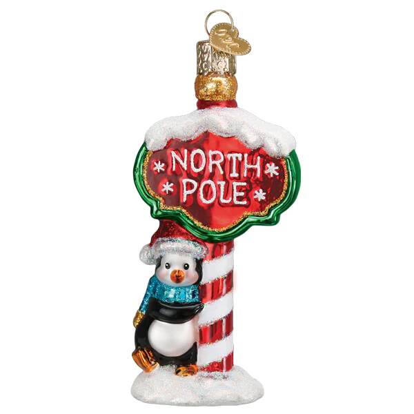 Item 426437 North Pole Ornament