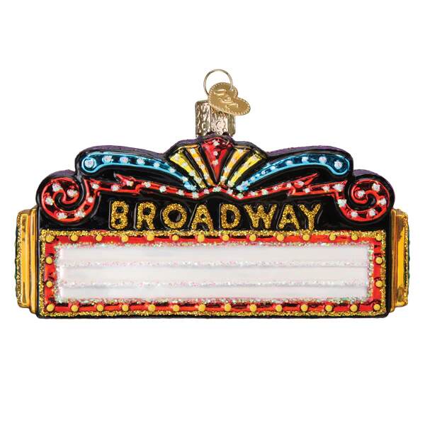 Item 426522 Broadway Marquee Ornament