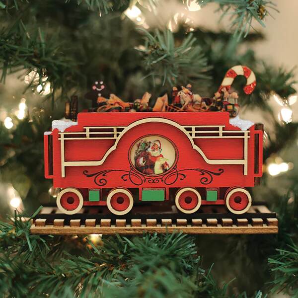 Item 426548 Santas Northpole Express Tender Ornament