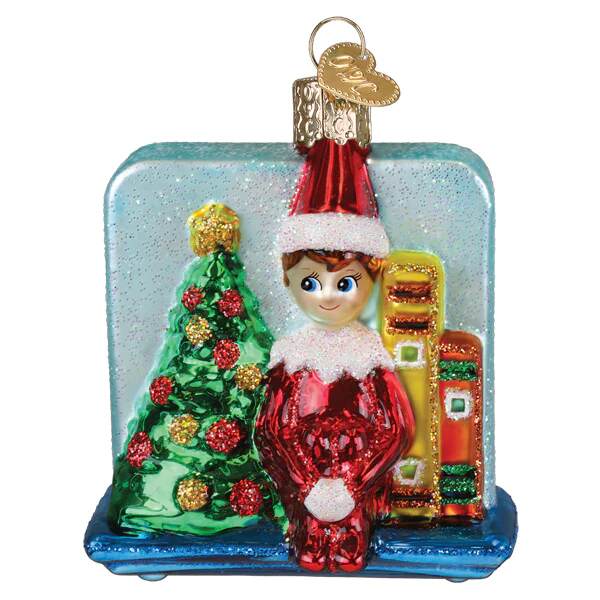 Item 426583 Scout Elf Storytime Ornament