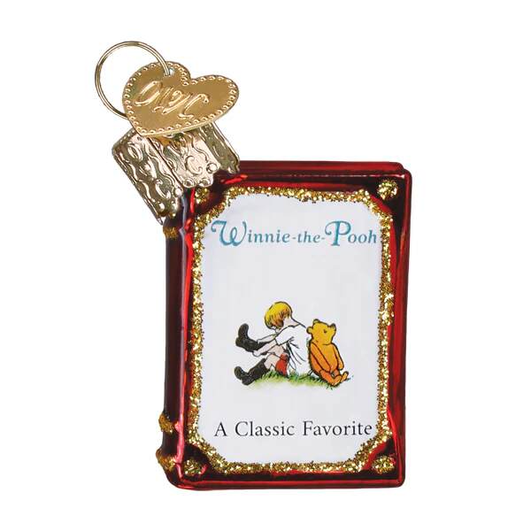 Item 426598 Mini Winnie The Pooh Book Gumdrop Ornament