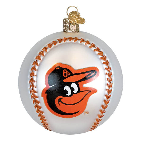 Item 426606 Orioles Baseball Ornament