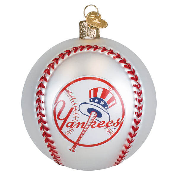 Item 426611 Yankees Baseball Ornament