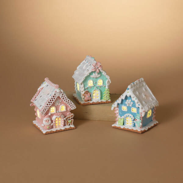 Item 431159 Lighted Claydough Holiday House
