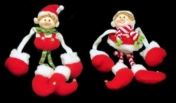 Item 431160 Long Arms and Legs Hanging Elf