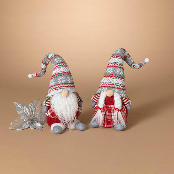 Item 431161 Fabric Holiday Gnome