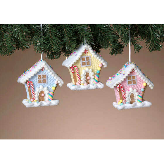Item 431211 Holiday Candy House Ornament