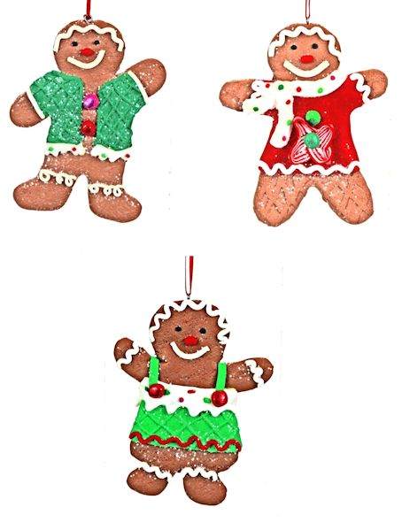 Item 431226 Gingerbread Boy/Girl Ornament