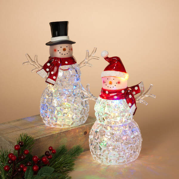 Item 431324 Lighted Acrylic Snowman