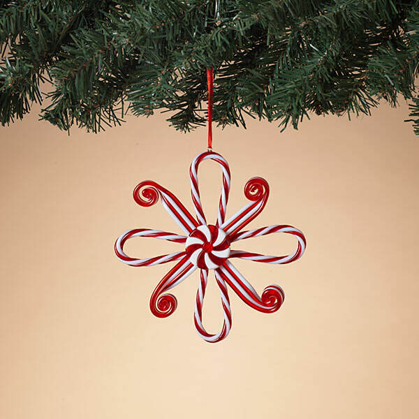 Item 431349 Candy Cane Snowflake