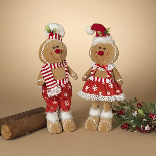 Item 431445 Plush Gingerbread Figure