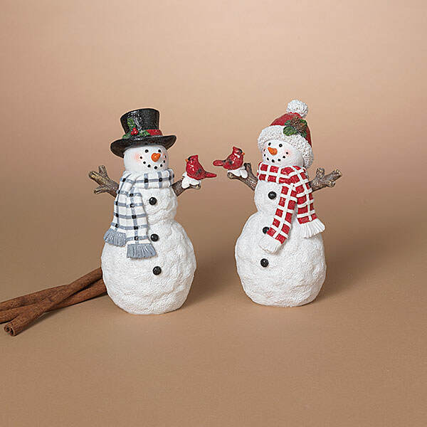 Item 431481 Holiday Snowman With Cardinal