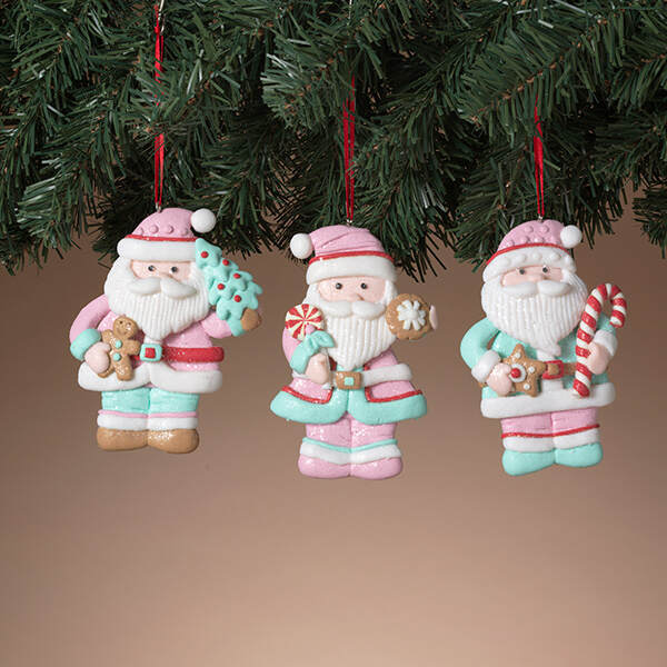 Item 431510 Holiday Santa Ornament