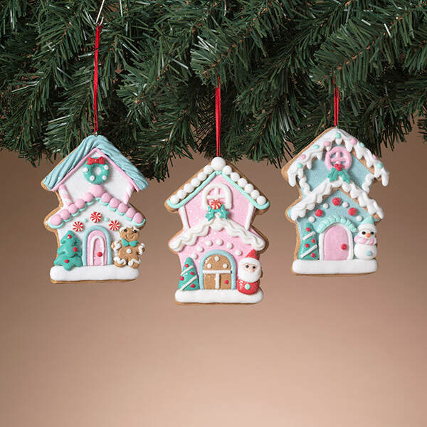 Item 431511 Holiday Claydough House Ornament