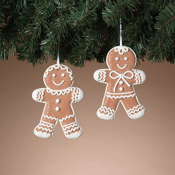 Item 431513 Holiday Claydough Gingerbread Man Ornament