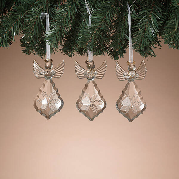 Item 431514 Glass Angel Ornament