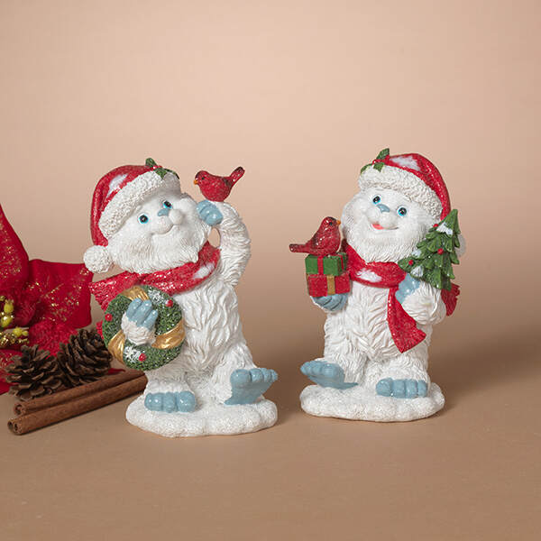 Item 431520 Holiday Yeti Figure