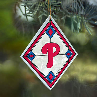 Item 432129 Philadelphia Phillies Diamond Ornament