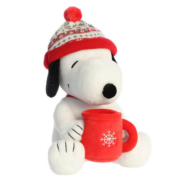 Item 451066 Winter Hat Snoopy With Mug