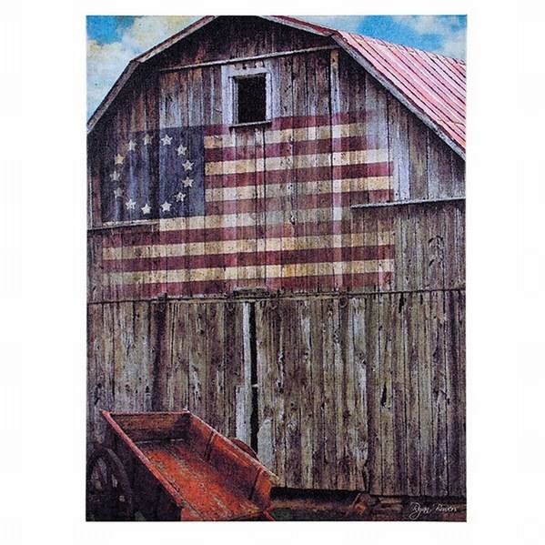 Item 455294 The Old Flag Barn Canvas