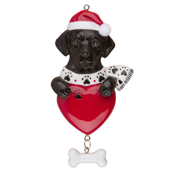 Item 459206 Black Labrador Retriever Ornament