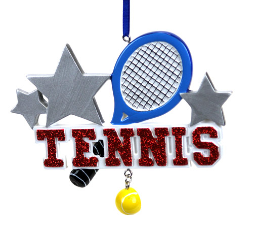 Item 459281 Tennis Ornament