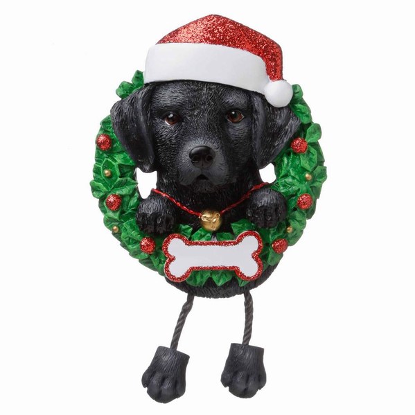 Item 459352 Black Labrador Retriever Ornament