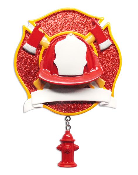 Item 459363 Fireman Ornament